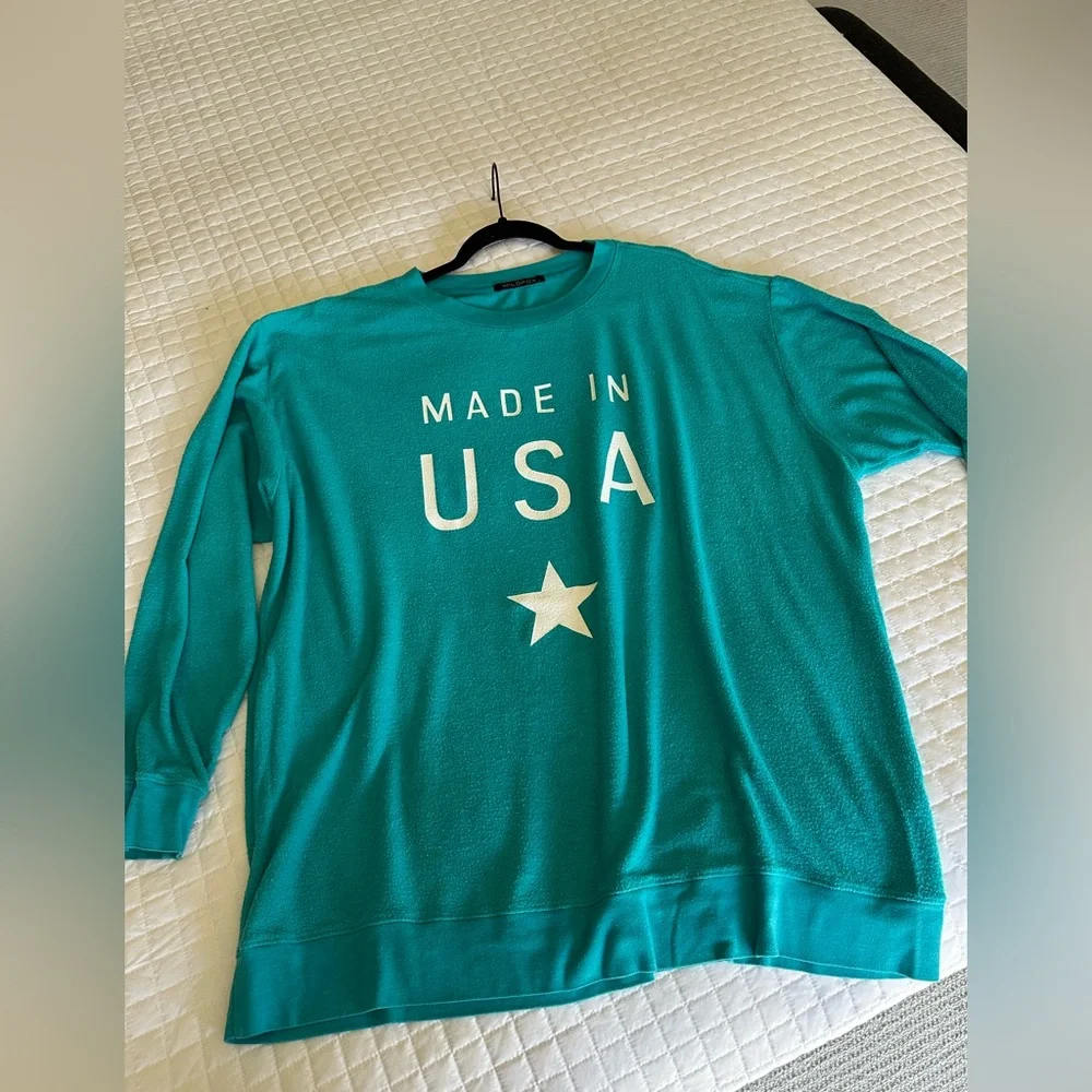Wildfox 'Made in USA' sweatshirt, size large - Picture 3 of 10